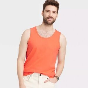 Goodfellow & Co Orange Men's Tank Top